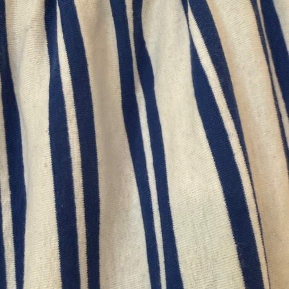 Striped Wide Leg Pants - Blue and White - Picture 4 of 4